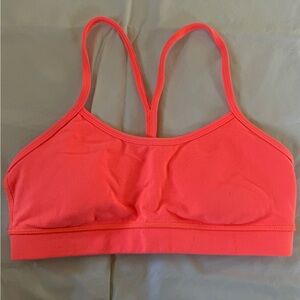 Women's Coral Sports Bra